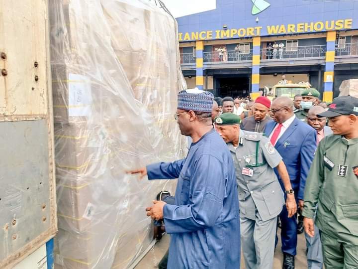 PHOTOS: INEC Airlifts BVAS Machines To States