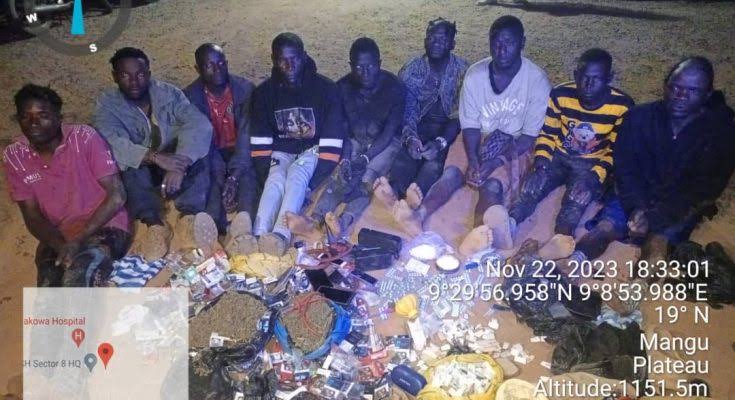 PHOTOS: Army Arrests 58 Suspected Bandits, Rescue Kidnap Victims In Plateau, Kaduna States