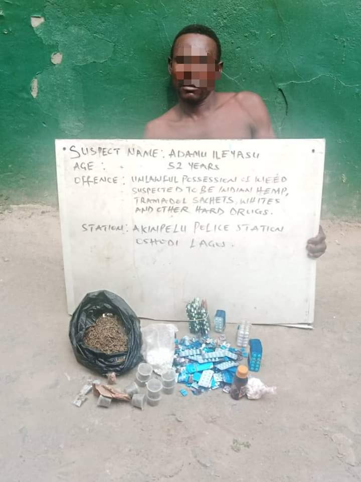 Lagos Police Arrest Physically-Challenged Drug Suspect