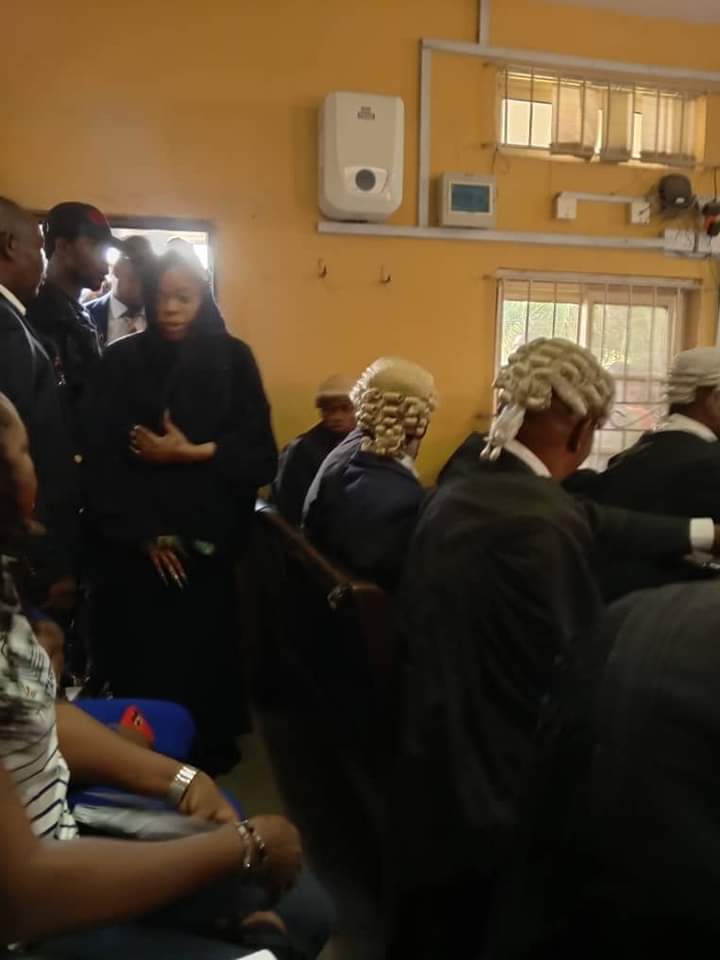 Moment Bobrisky Arrived Lagos Court For Trial